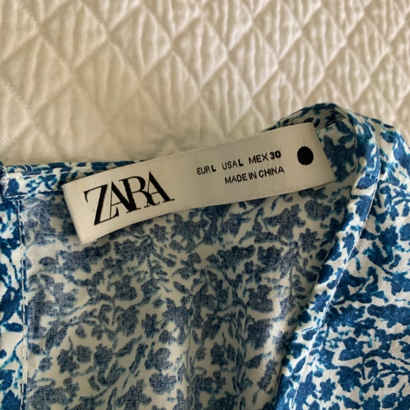 ZARA tiered dress, 100% cotton - Picture 3 of 3